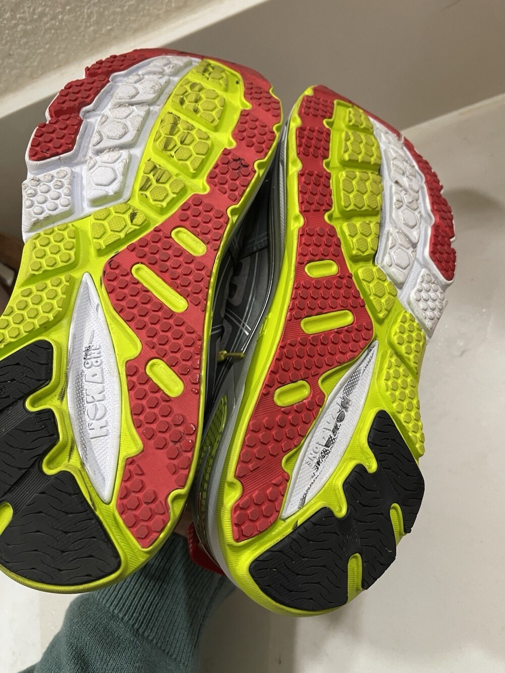 Hoka One One Constant 2 Running Shoes Womens US Size11 M Grey Acid 1009641 - Picture 7 of 9